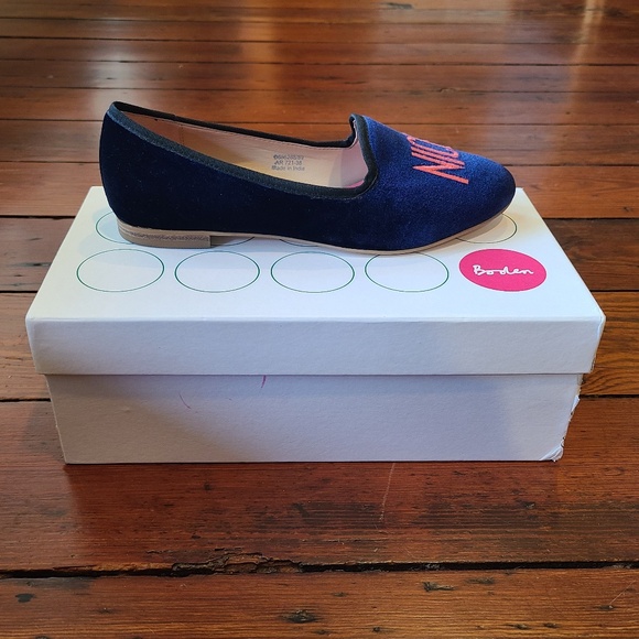 New Boden Nice Pear Slipper Cut Loafer Flats Size 7.5 EU 38 - Picture 3 of 8